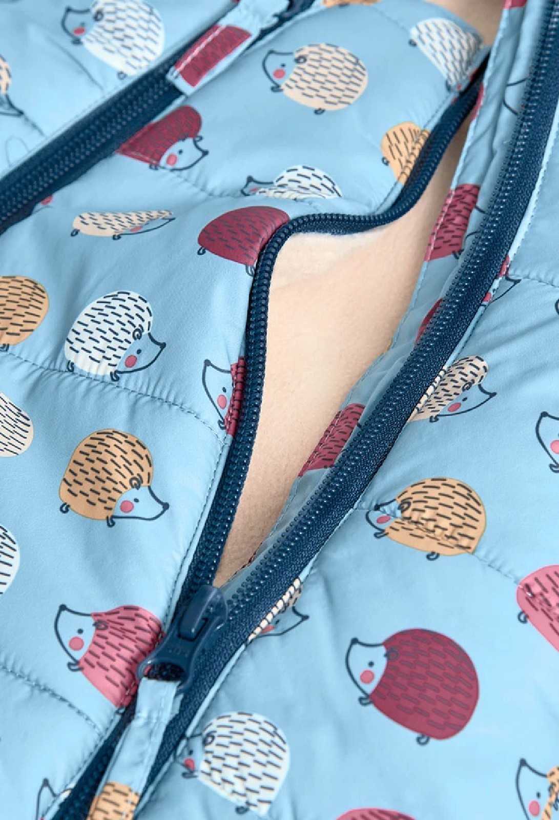 BOBOLI Tuta tecnica eskimo neonato animali blu 132006 STAMPATO - immagine 4