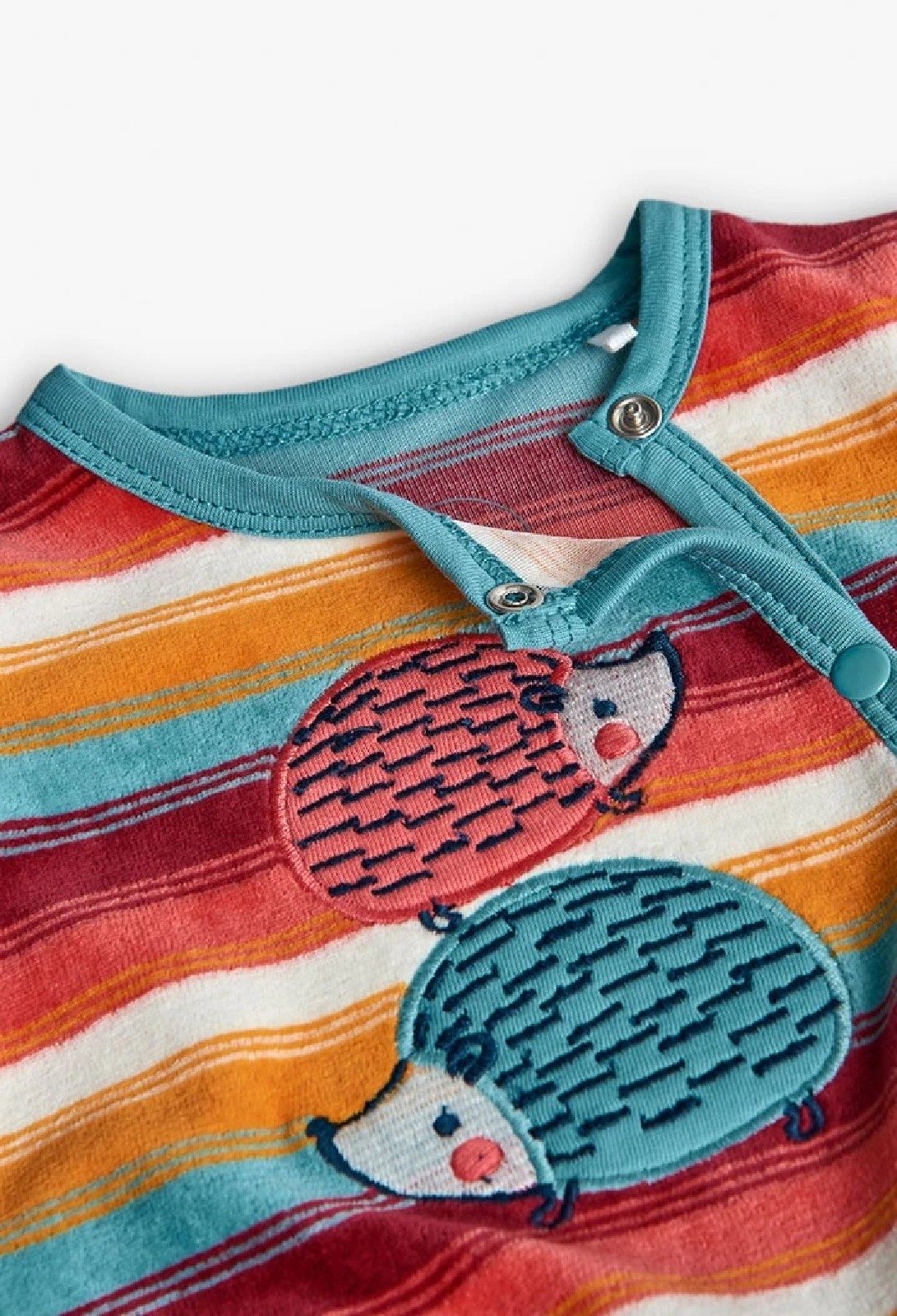 BOBOLI Tutina neonato a righe lavorata a maglia 132062 LISTATO - immagine 4