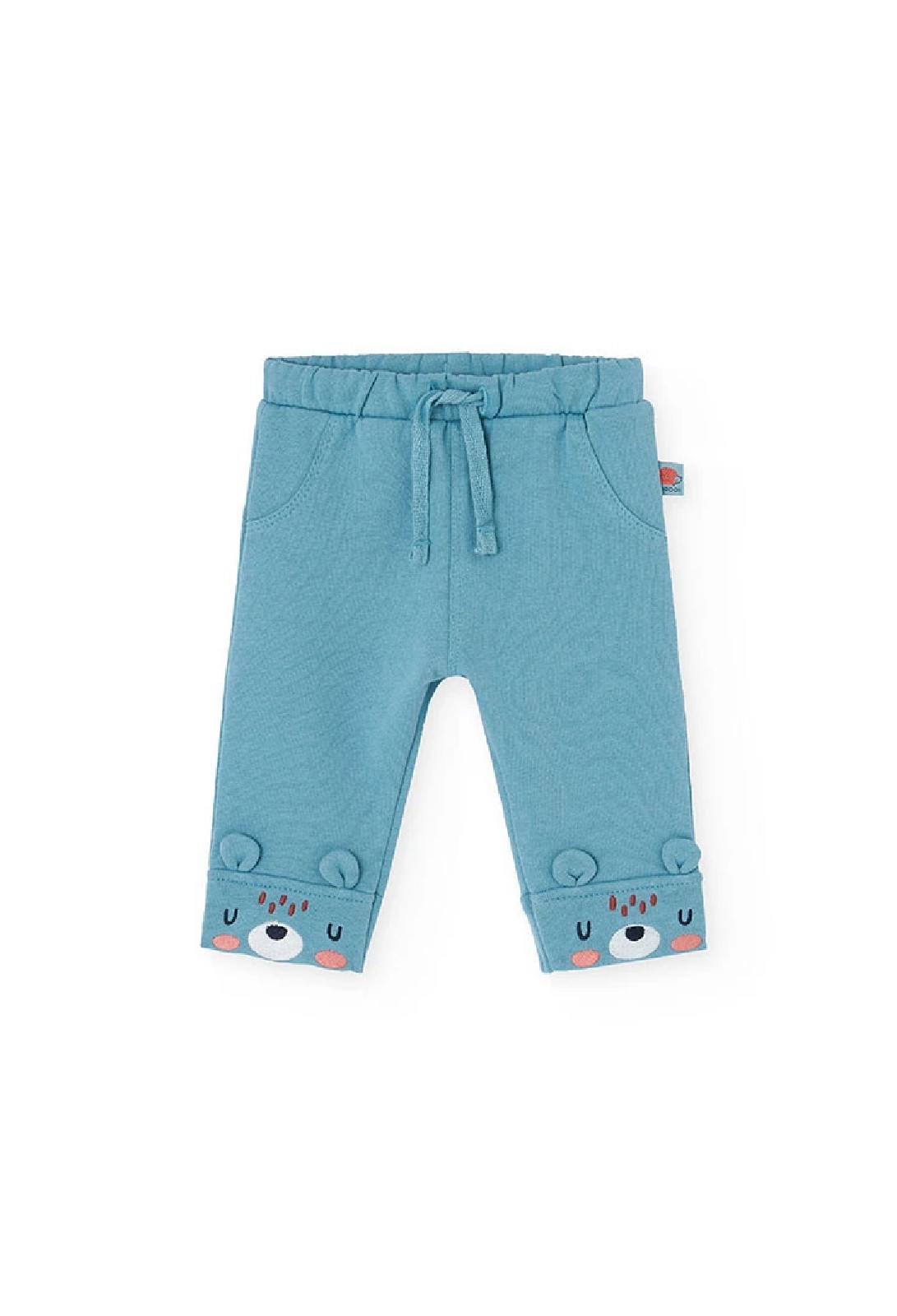 BOBOLI Completo per neonato in maglia con ricci 132185 STAMPATO - immagine 4