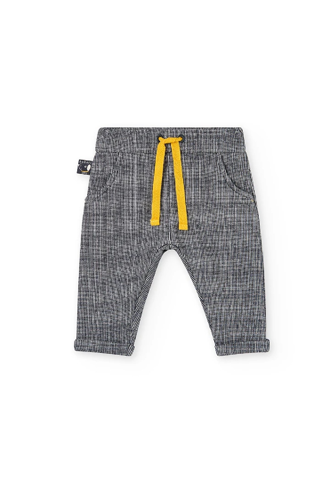 BOBOLI completo maglia e pantalone per neonato ocra - immagine 6