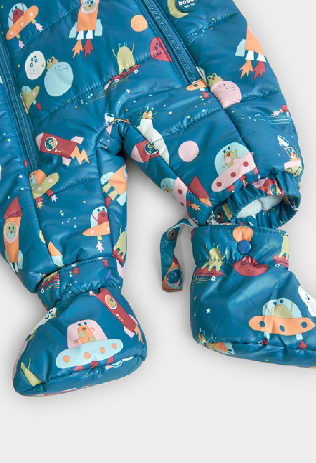 BOBOLI eskimo tuta tecnica fantasia spaziale STAMPATO - immagine 7