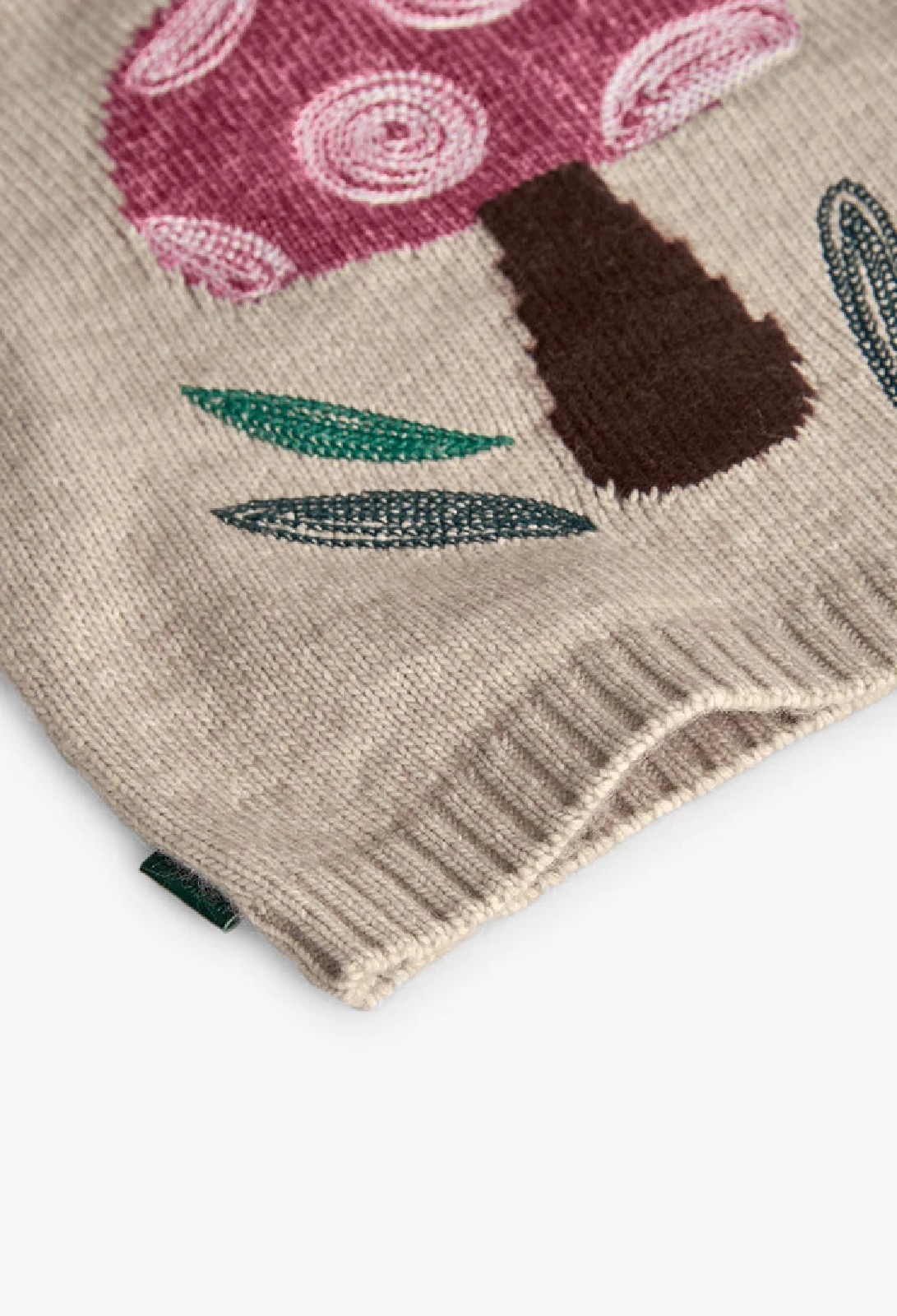 BOBOLI Maglione bambina beige stampato - immagine 2