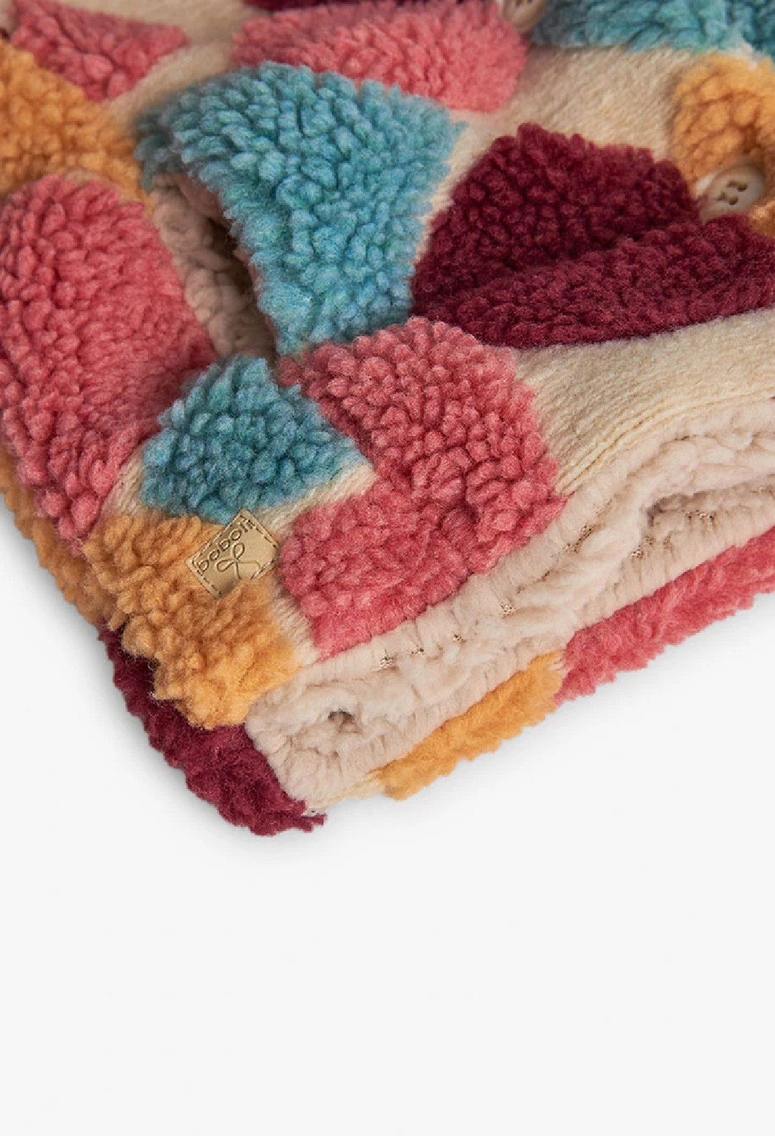 BOBOLI Giacca teddy bambina fantasia 242176 STAMPATO - immagine 3