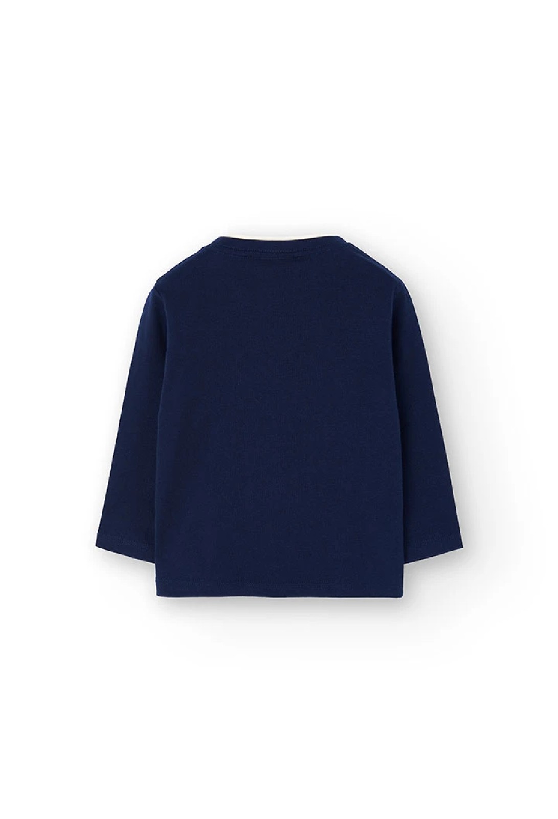 BOBOLI Maglietta bambino in maglia blu navy con pinguini MARINAIO - immagine 4