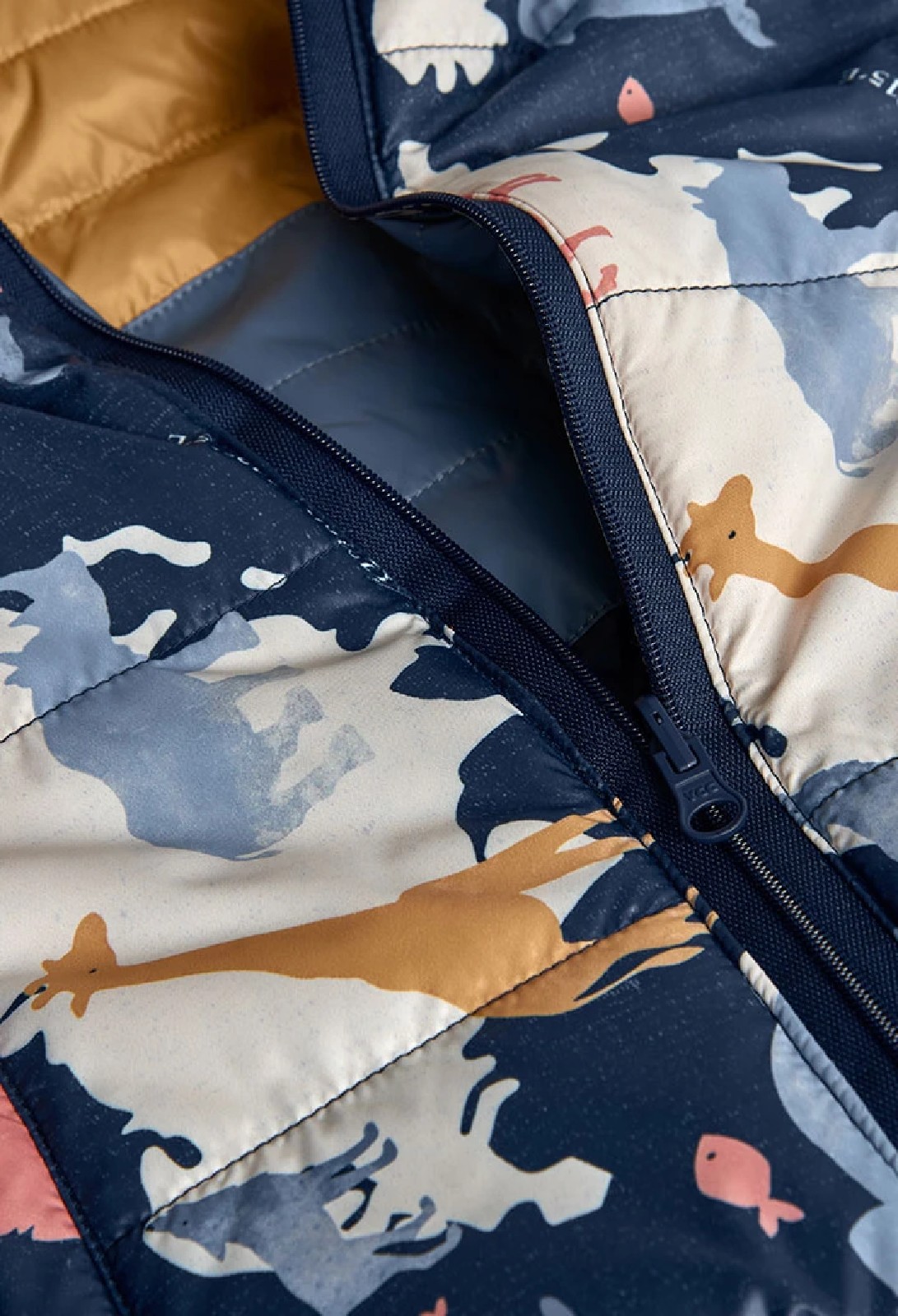 BOBOLI Parka bambino reversibile in tessuto tecnico MARINAIO - immagine 3