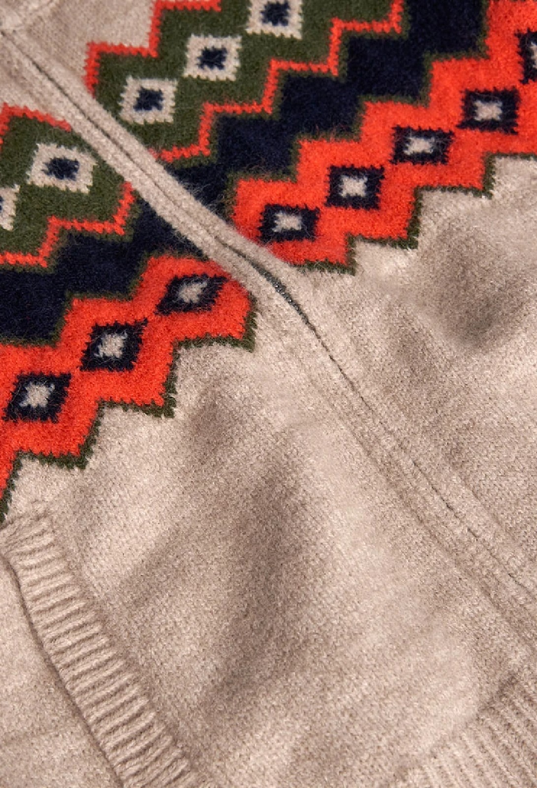 BOBOLI Giacchetta tricot con zip per ragazzo BEIGE - immagine 3