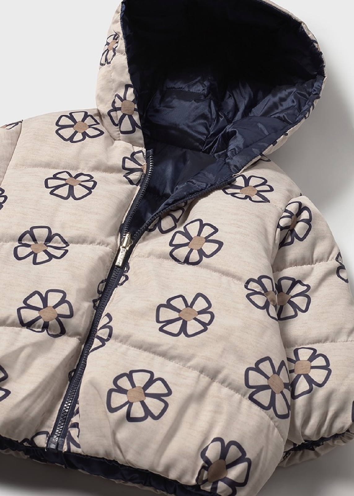 MAYORAL Giaccone reversibile stampato neonata MARINO - immagine 3