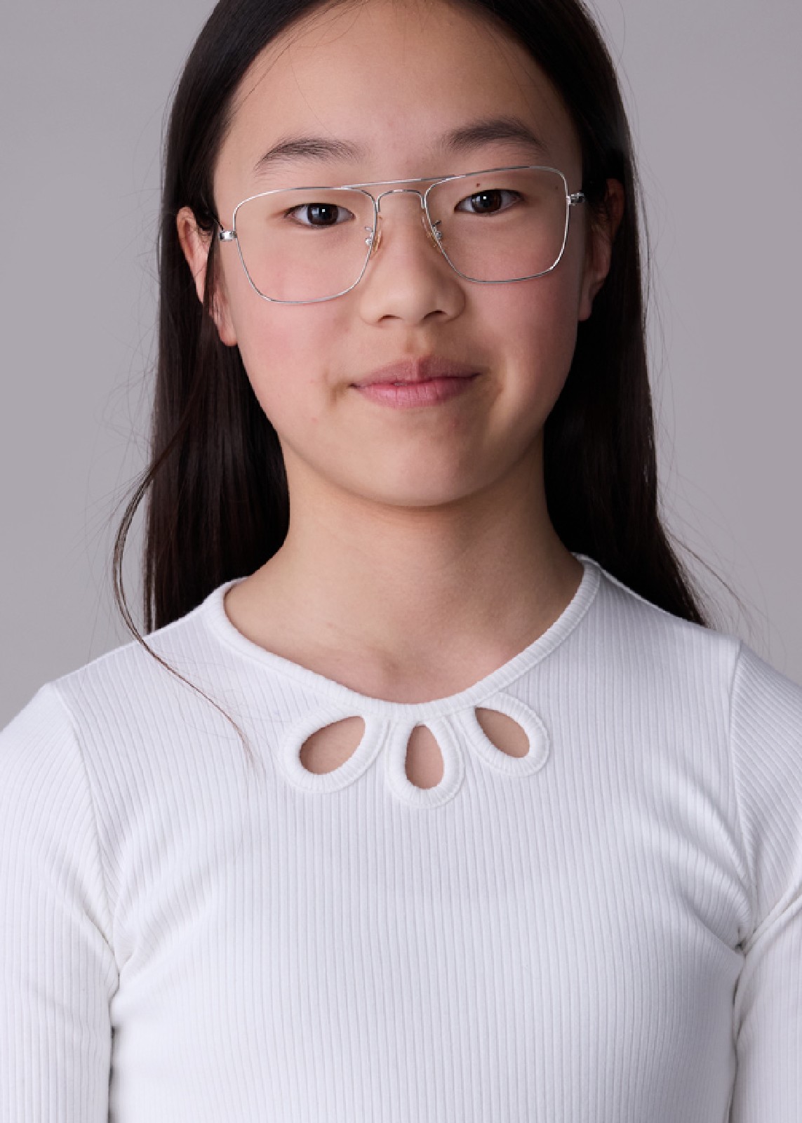 MAYORAL Maglietta costine ragazza panna - immagine 3