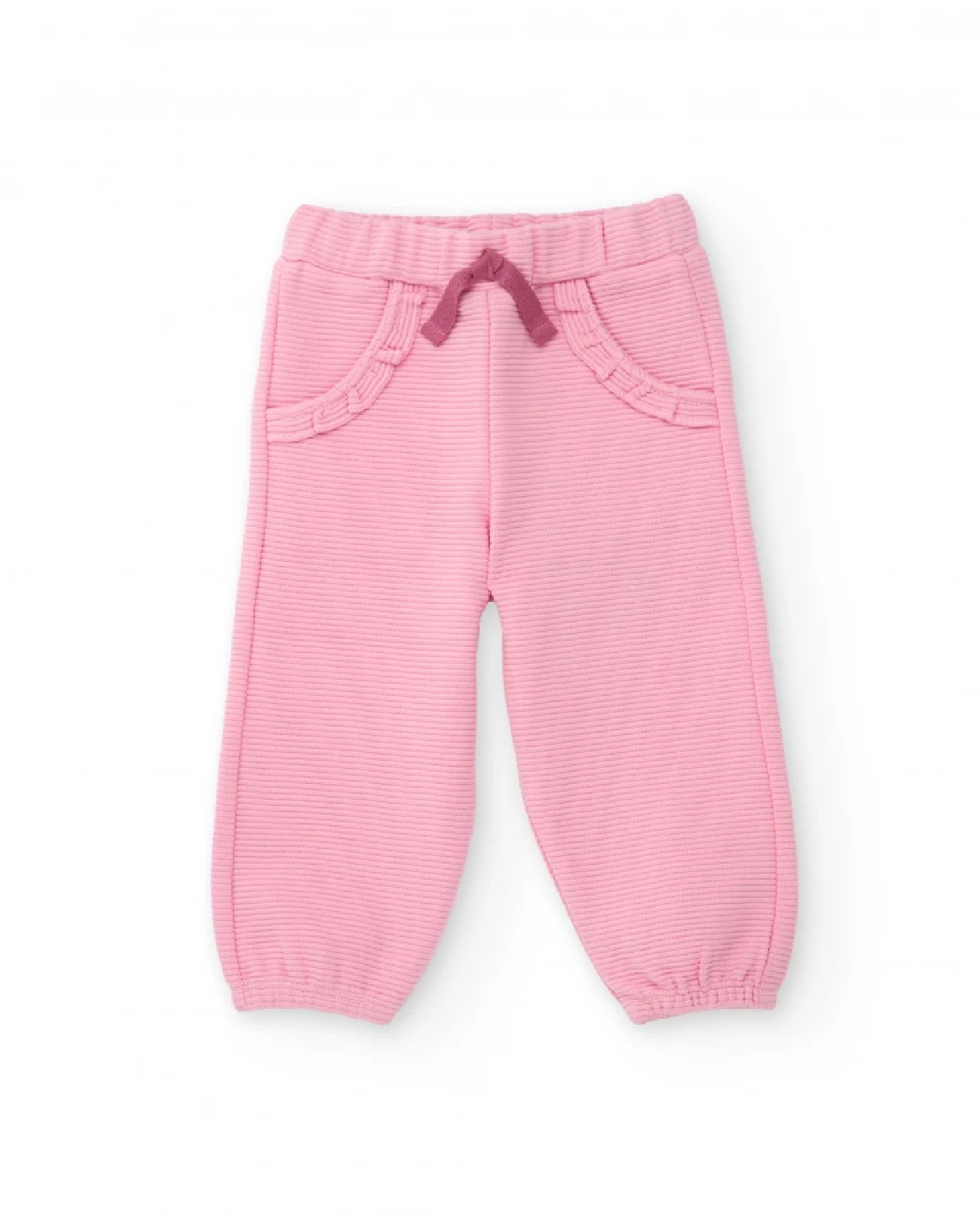 Tuc Tuc Completo tre pezzi per bambina in tonalità rosa con dettagli di uccellini MAUVE - immagine 7