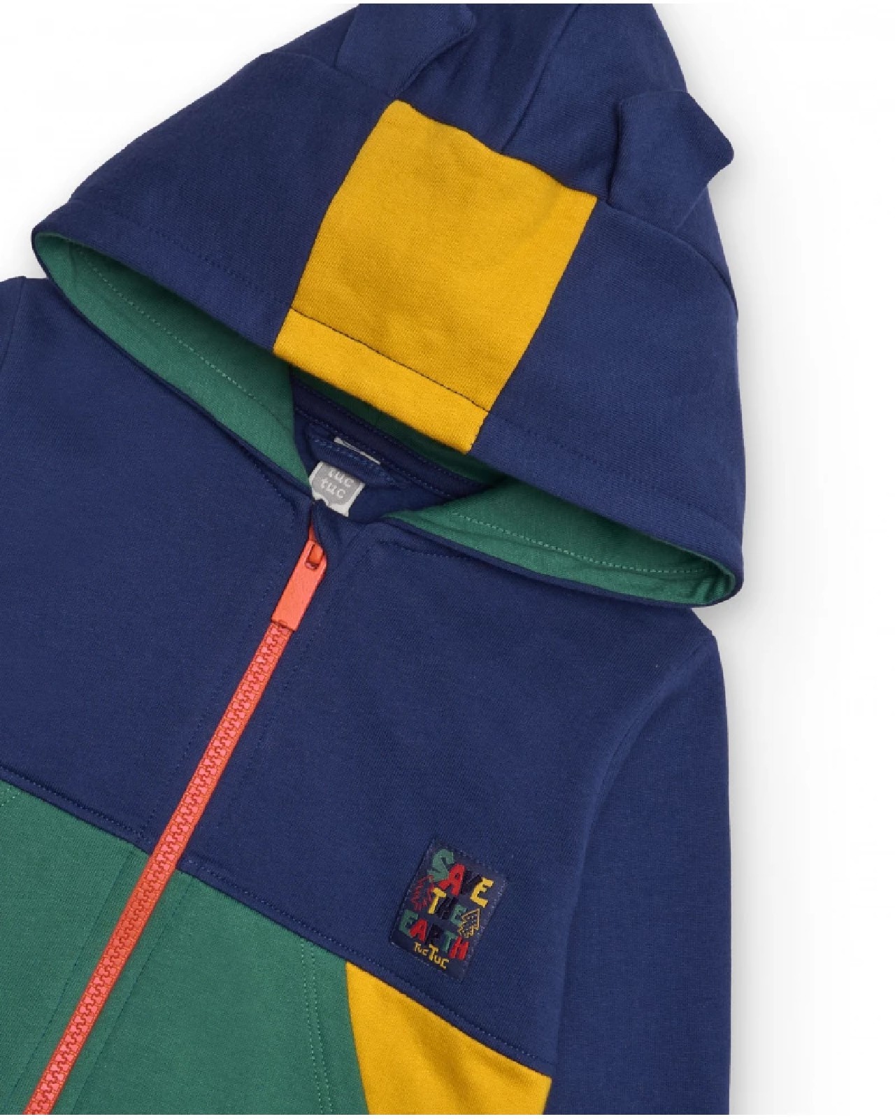 Tuc Tuc Completo sportivo per bambino blu navy con dettagli verdi e gialli dark blue - immagine 3