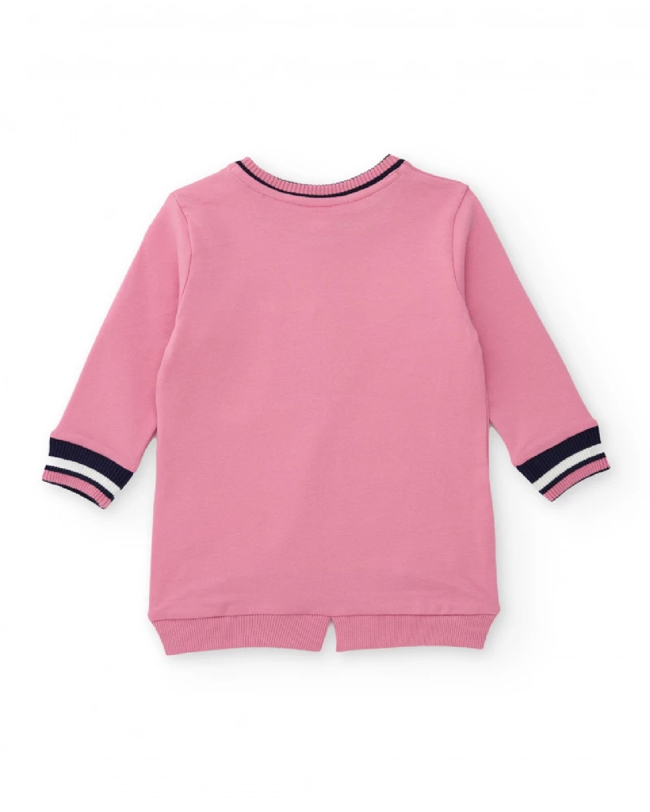 Tuc Tuc Vestito da bambina rosa con stampa di popcorn e stelle 11399698 PINK - immagine 4